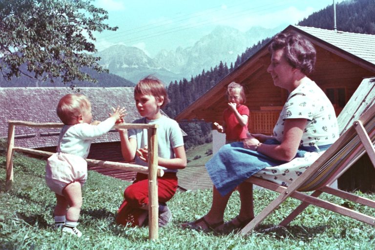 Sommerfrische am Astlehenhof ca. 1964, © Fam. Raab aus Köln