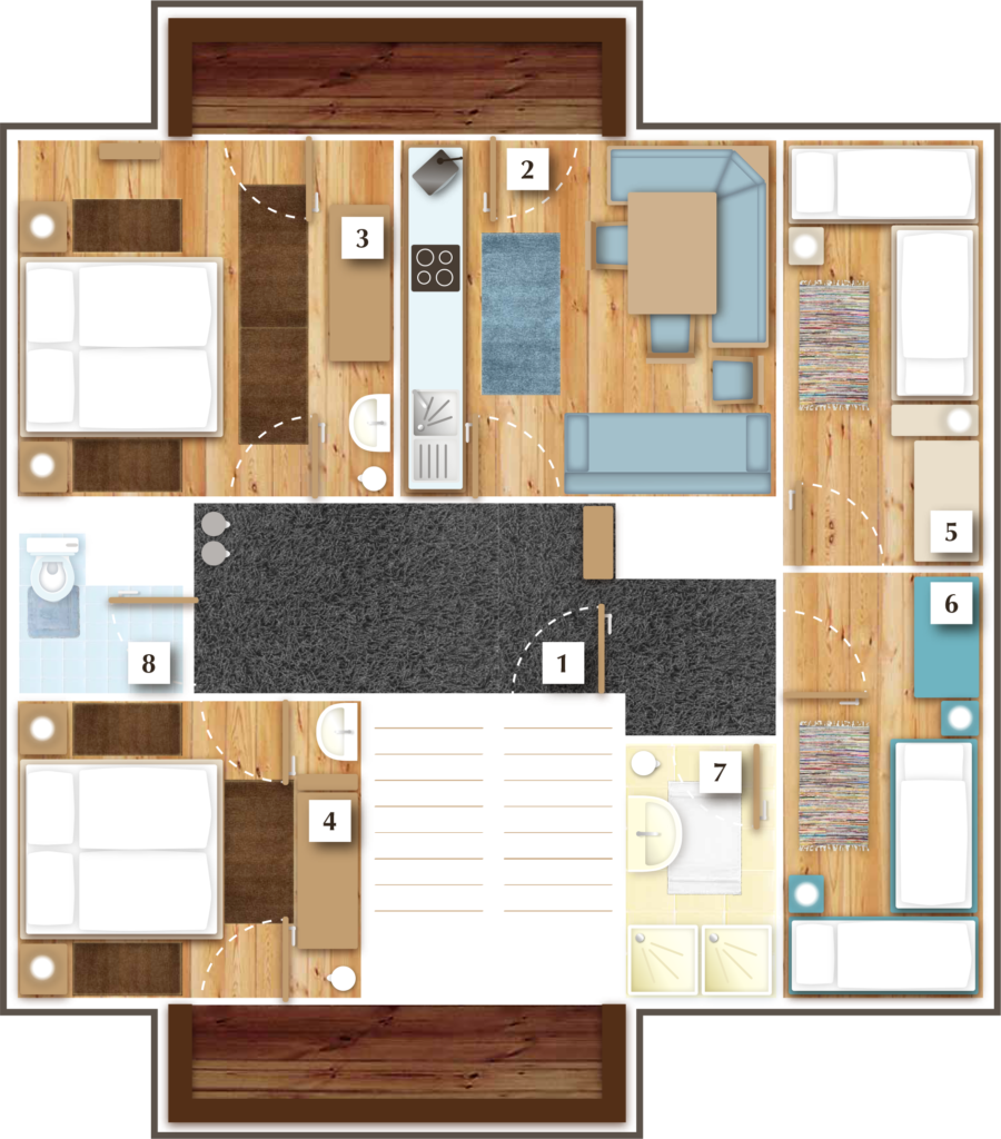 Grundriss – Apartment