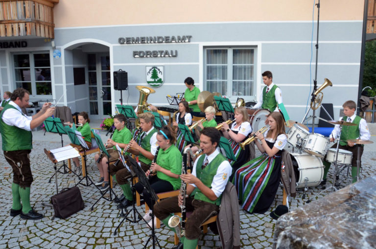 Sommerkonzert mit dem Jugendblasorchester © TMK Forstau