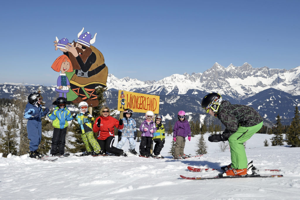 Kinderskiroute auf der Fageralm © Reiteralm Bergbahnen