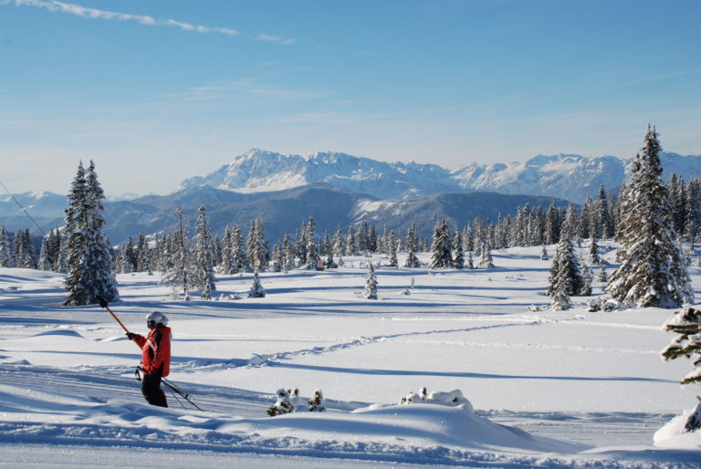 Naturschnee-Pisten auf der Fageralm © Reiteralm Bergbahnen