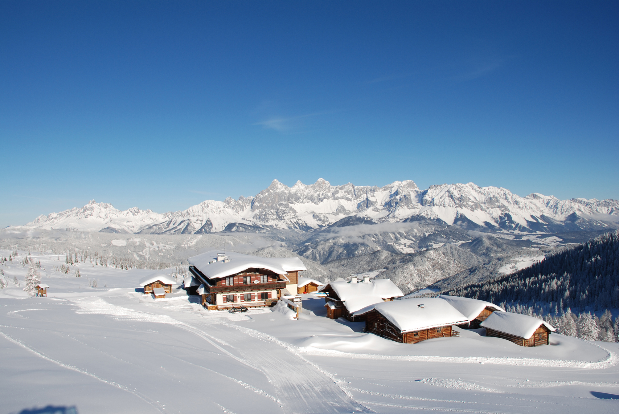 sonniges Hochplateau der Fageralm © Reiteralm Bergbahnen